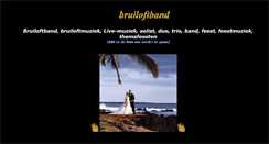 Desktop Screenshot of bruiloft-band.eu